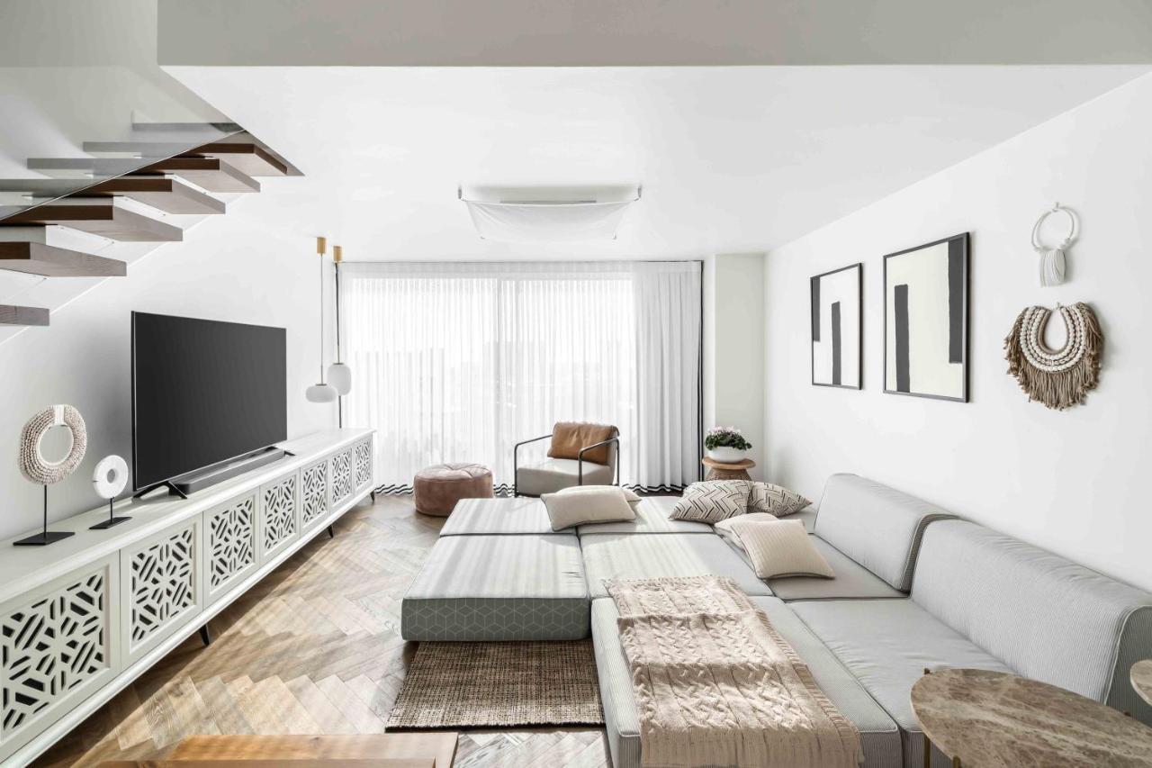 Elegant Duplex With Parking By Beachfront Stay Herzelia 外观 照片